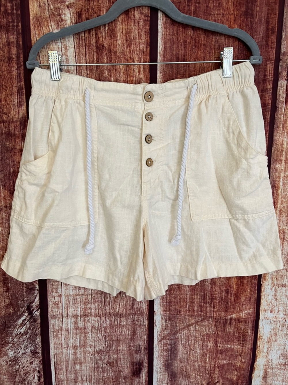 We The Free | Westmoreland Linen Pull-On shorts - Picture 3 of 6